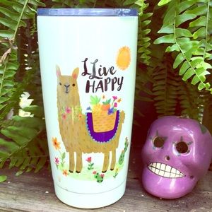 Adorable Llama Coffee Tumbler Travel Mug